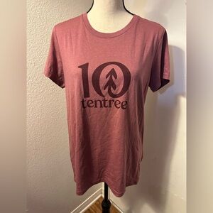 Tentree Mauve Logo T-Shirt